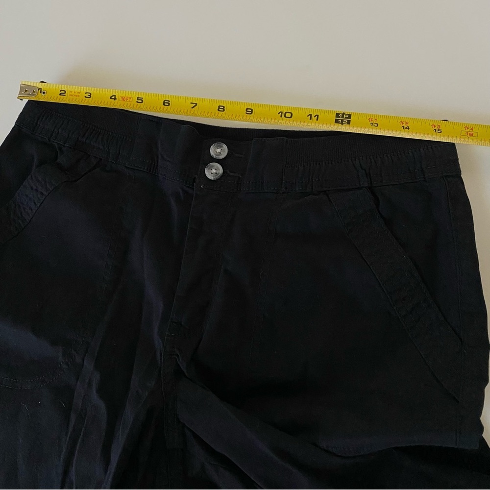 Karen Scott women’s comfort waist shorts black Size 6 - Picture 8 of 8